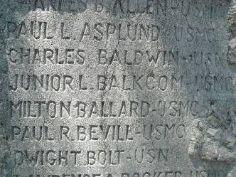 1977 0120 Junior L Balkcom monument detail