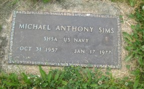 SHSA Michael Anthony Sims USN 1
